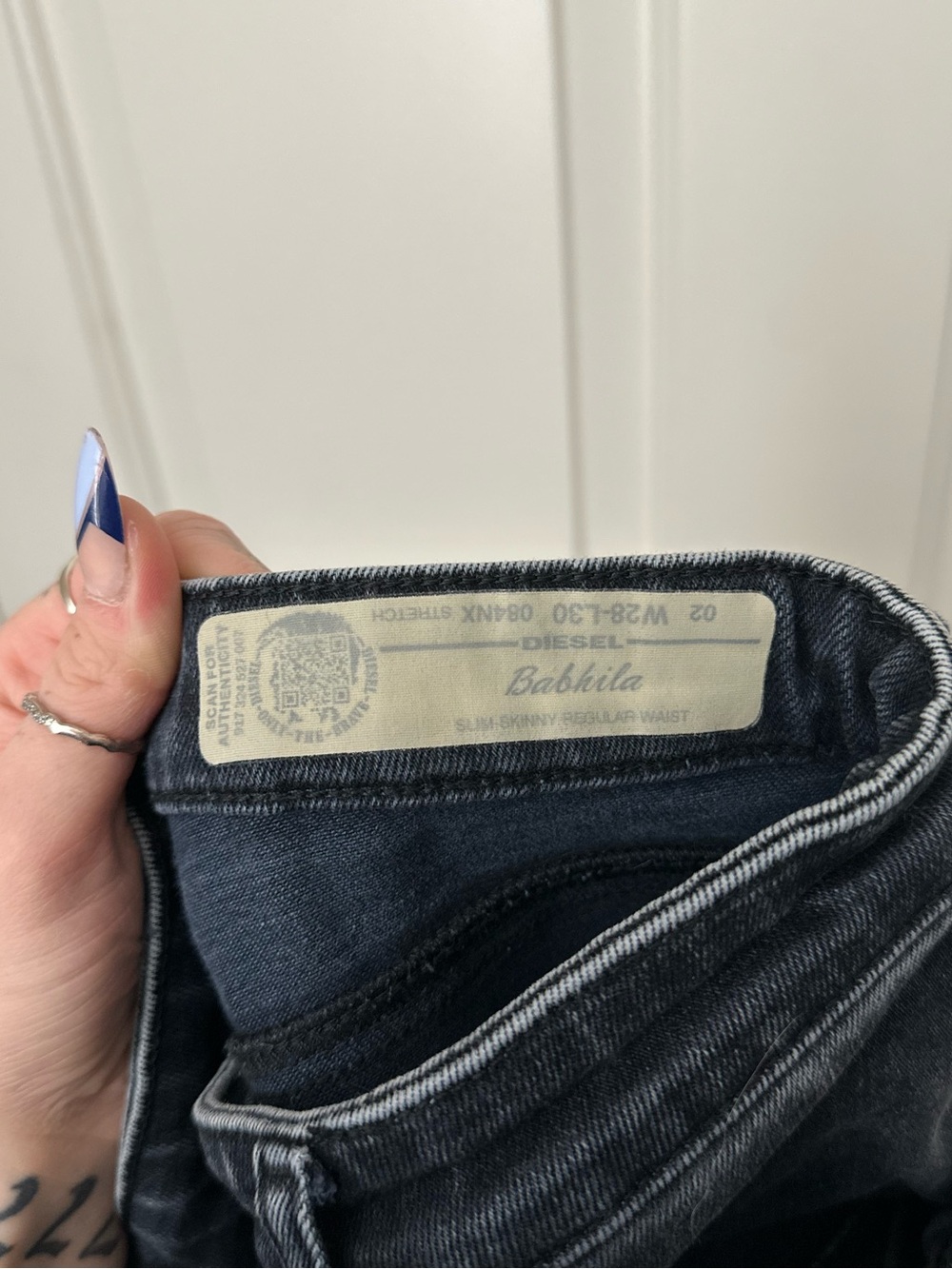 Diesel Babhila Slim Skinny Jeans - Picture 4 of 7